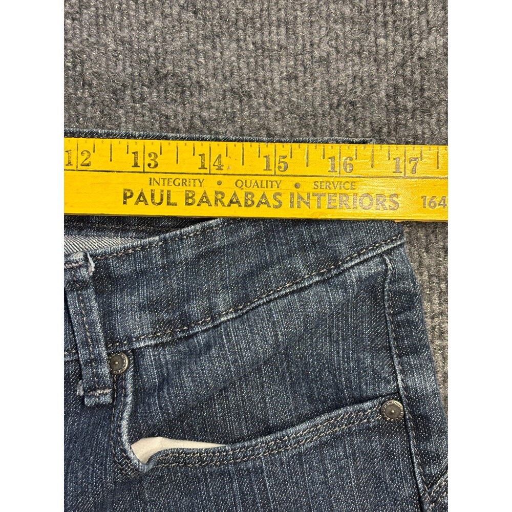 BandolinoBlu Jeans Womens 12 Blue Denim Regular Fit 5-Pocket Design Straight Leg - Picture 8 of 11